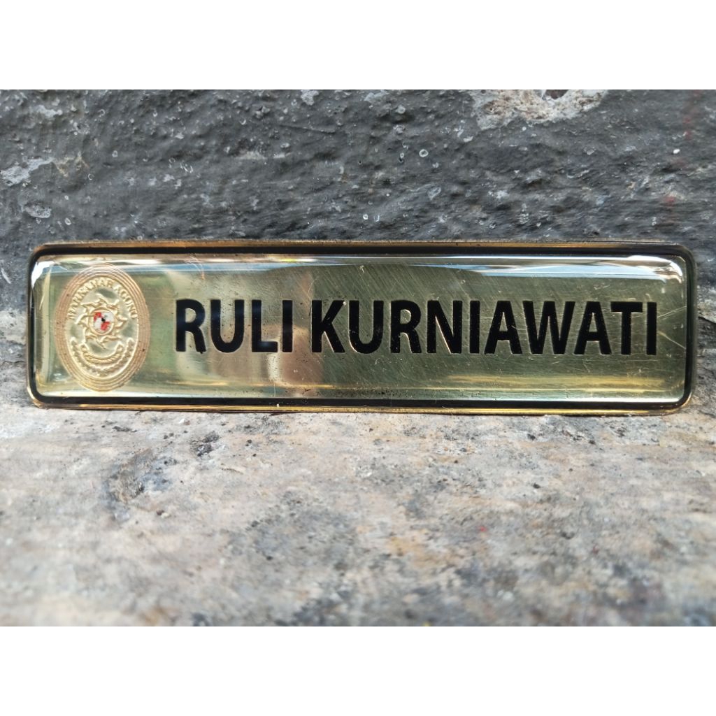 

PAPAN NAMA NAMETAG LOGO MAHKAMAH AGUNG TERBARU