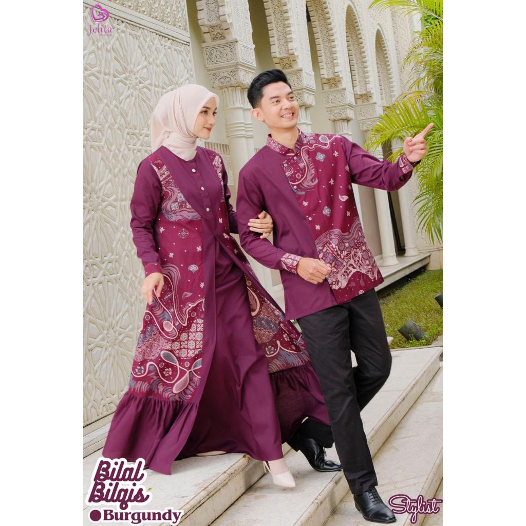 Couple Batik Bilal dan Bilqis by Jelita Muslimah