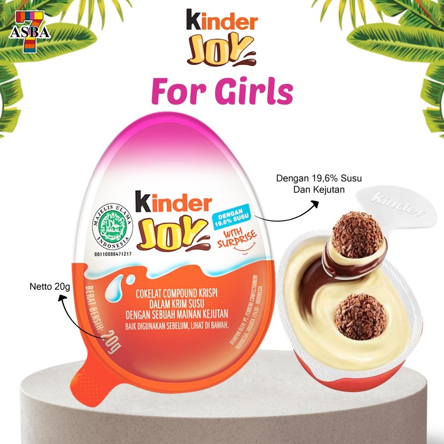 

KINDERJOY PINK/ KINDERJOY FOR GIRL/JAJANAN KINDERJOY TELUR/KINDER JOY