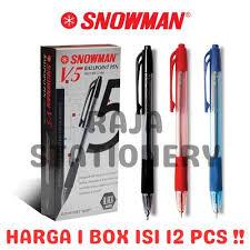

SNOWMAN - PEN / PULPEN / PENA V5
