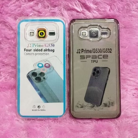 Softcase Clear SAMSUNG J2 PRIME Silikon Bening Trasparan Pelindung belakang HP + Camera Casing Silic