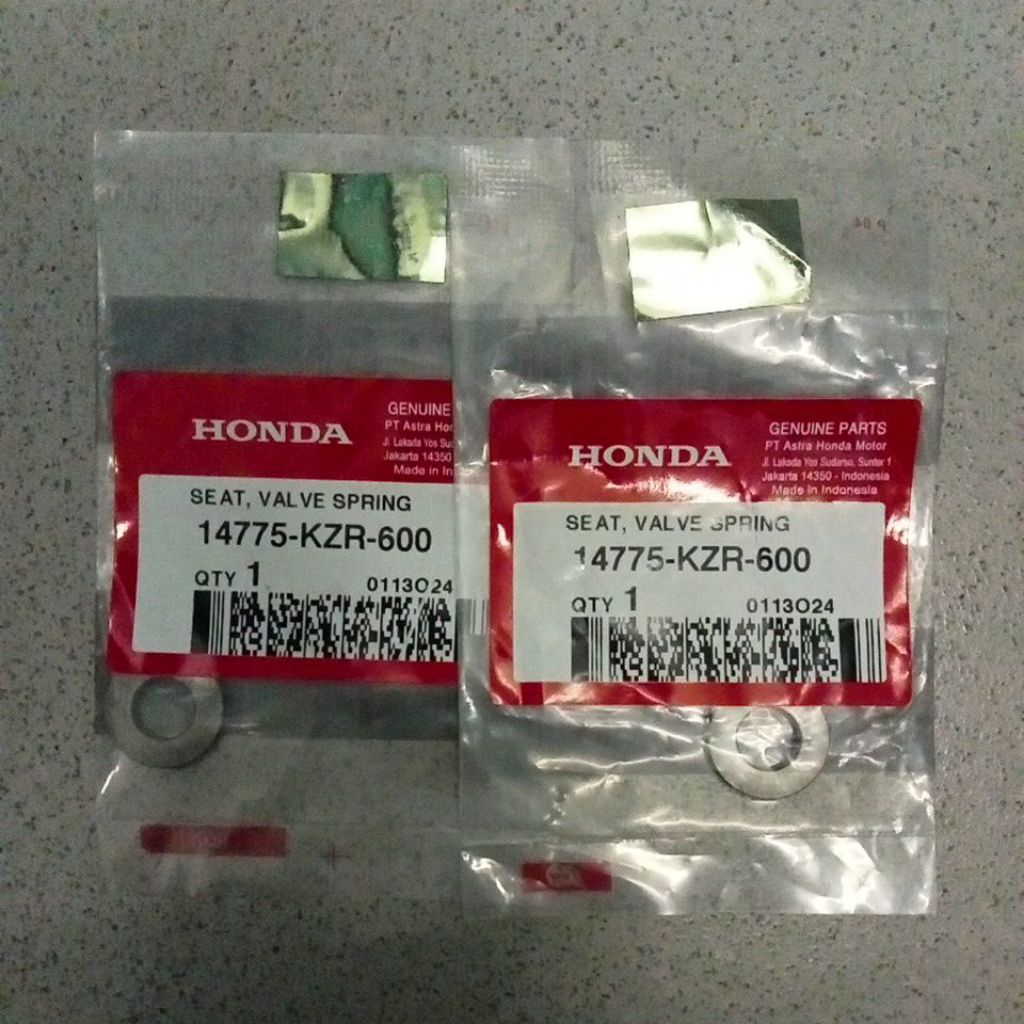 14775KZR600 – SEAT VALVE SPRING, DUDUKAN PER KELP BAWAH, TOPI KLEP ADV 150, PCX 150, ALL VARIO 125, 