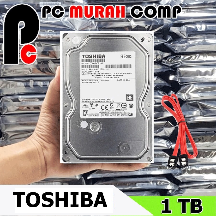 HDD Harddisk Hardisk internal PC 3.5 1TB  Desktop Komputer