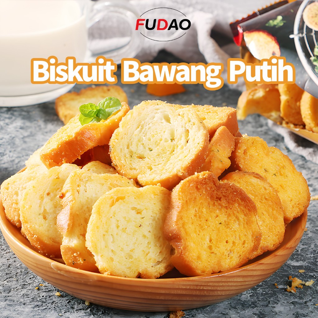 

Biskuit Bawang Aroma Wangi - Gurihnya Bikin Ketagihan!