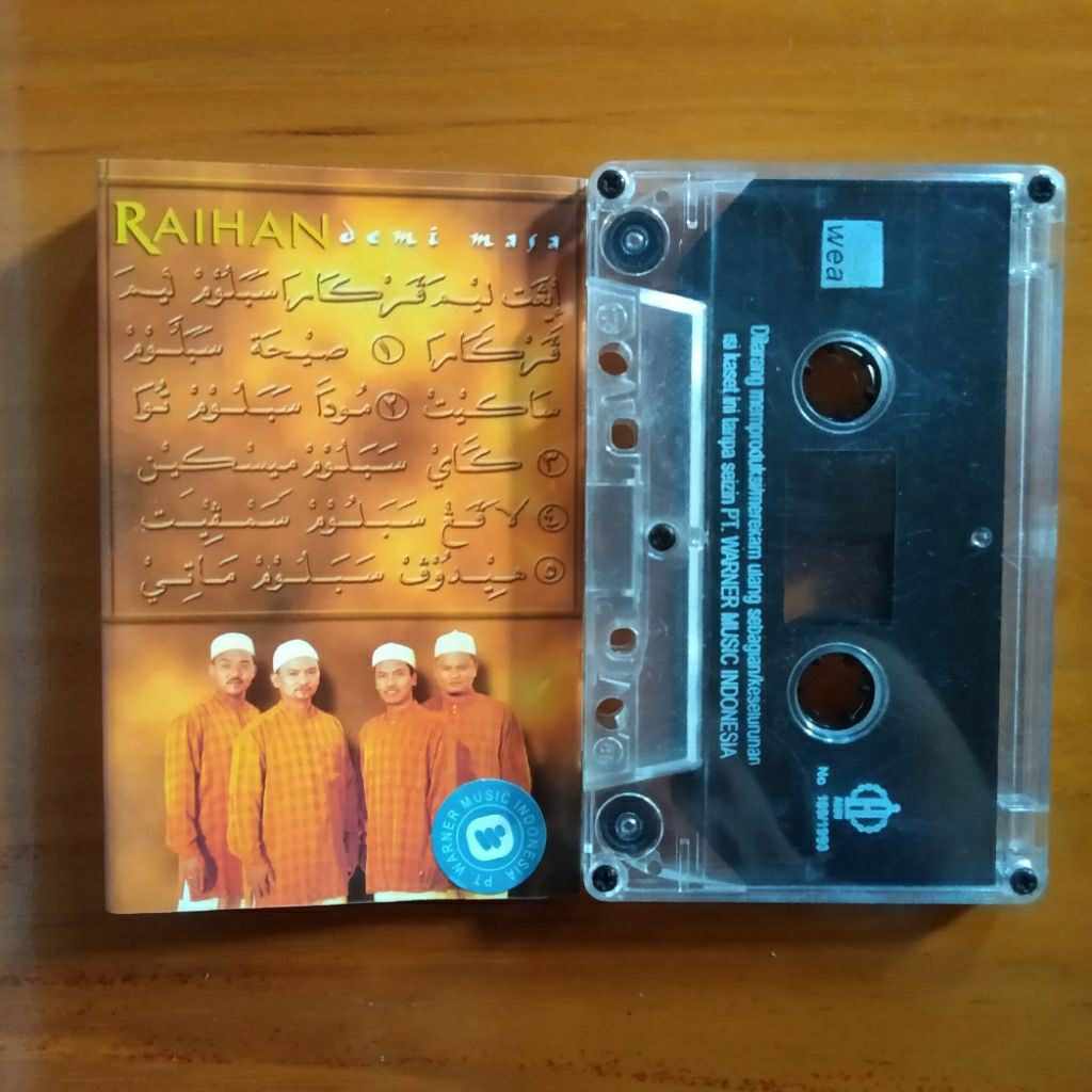 Kaset Pita Raihan Demi Masa