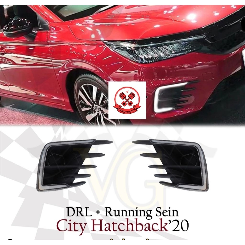 Drl + Running Sein City Hatchback Lampu Drl City Hatchback
