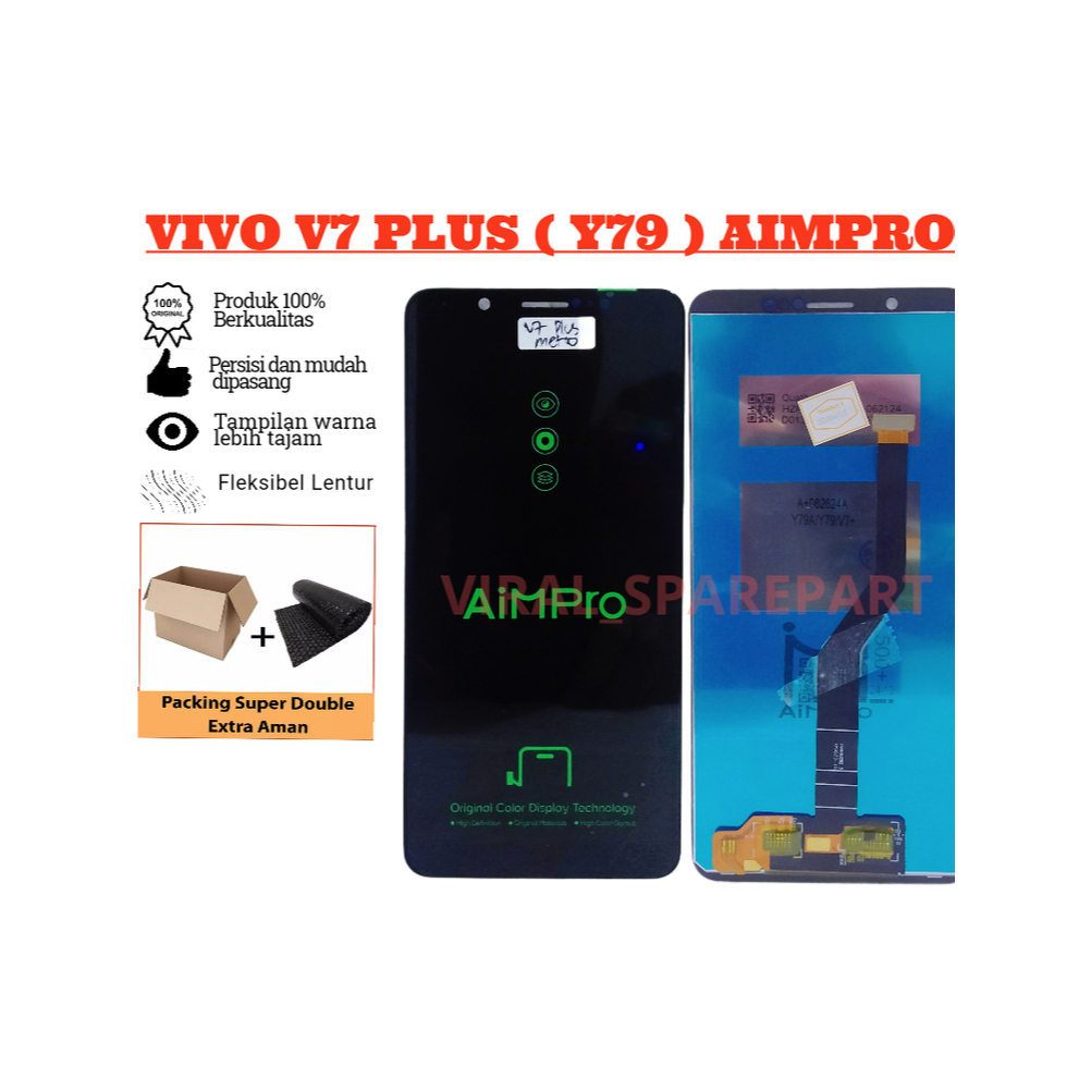 (ORIGINAL) LCD TOUCHSCREEN VIVO V7 PLUS