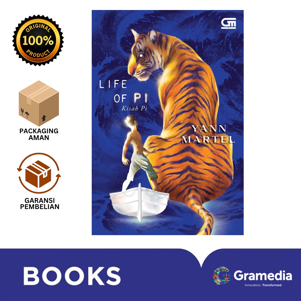 Gramedia Bali -Kisah Pi (Life of Pi)