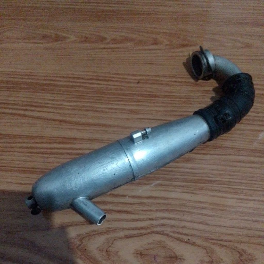 knalpot hyper hobao skala 1/8...