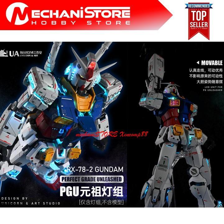 UNICORN & ART STUDIO LED Set for PG Unleashed RX-78-2 (PGU PG RX78)