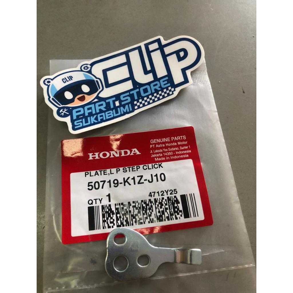 PLATE,L P STEP CLICK PCX 160 PLATE STEP KIRI PCX 160 KLIP STEP PCX 160 PLAT STEP BELAKANG KIRI HONDA