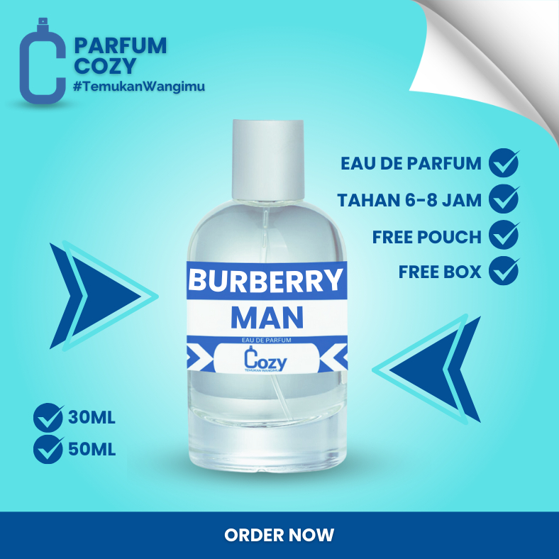 Inspired Parfum Burberry for Men - Parfum Pria Elegan & Klasik!