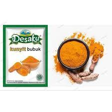 

Desaku Kunyit Bubuk 10gr - 1 Renceng Isi 12 Sachet