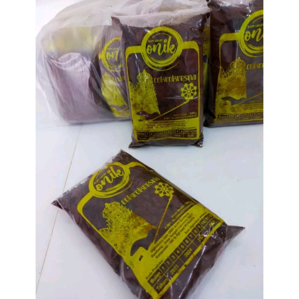 

Kopi Lelet Cokro Kresno 100 Gram Khas Lasem Rembang Coffee