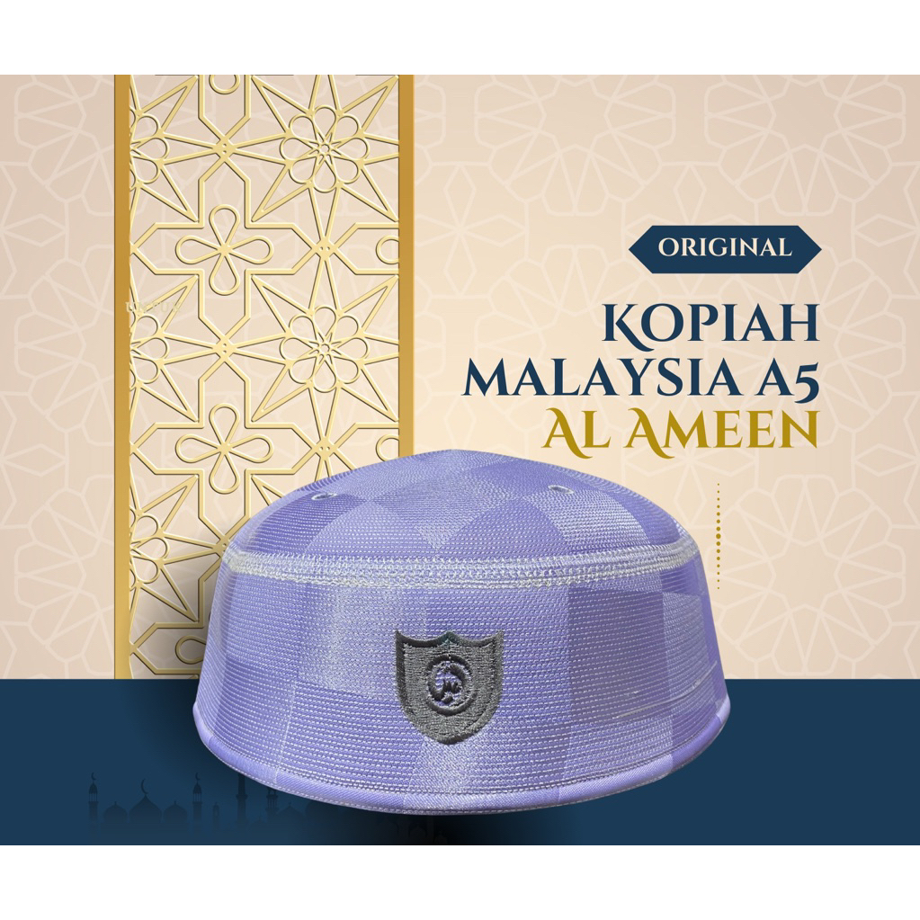 kopiah/peci malaysia Al Ameen A5 Original