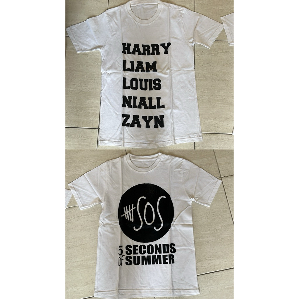 [PRELOVED] kaos band one direction 5sos