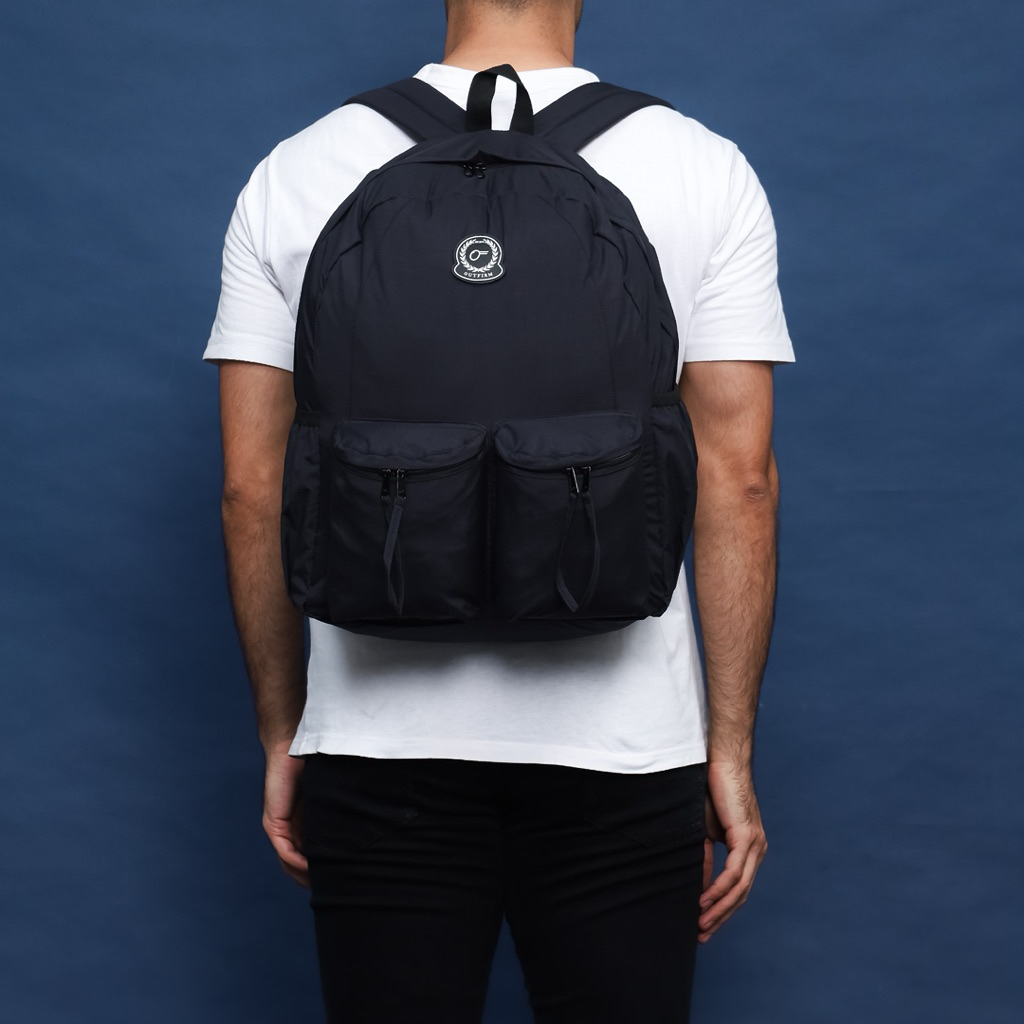 OUTFIRM - Bagpack Nylon Hitam