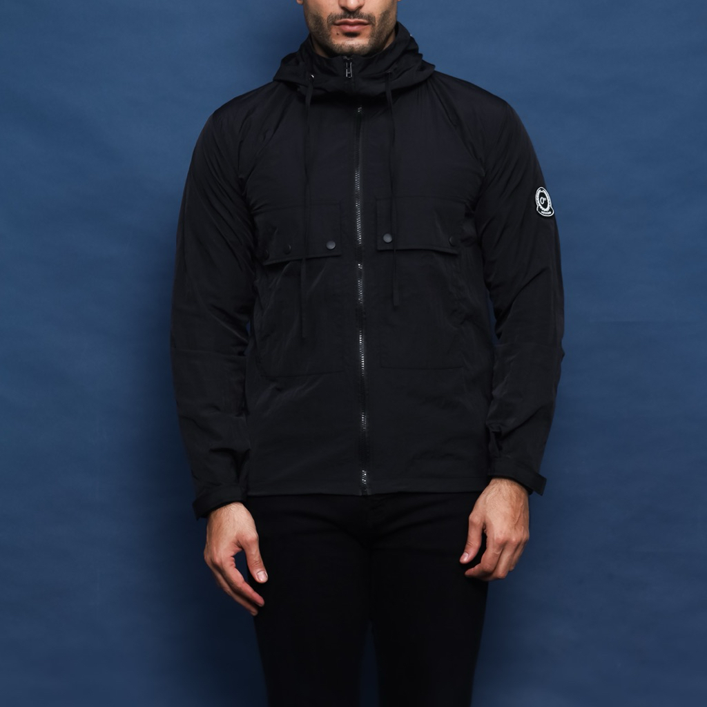 OUTFIRM - Jaket Nylon “HUBNER” Black