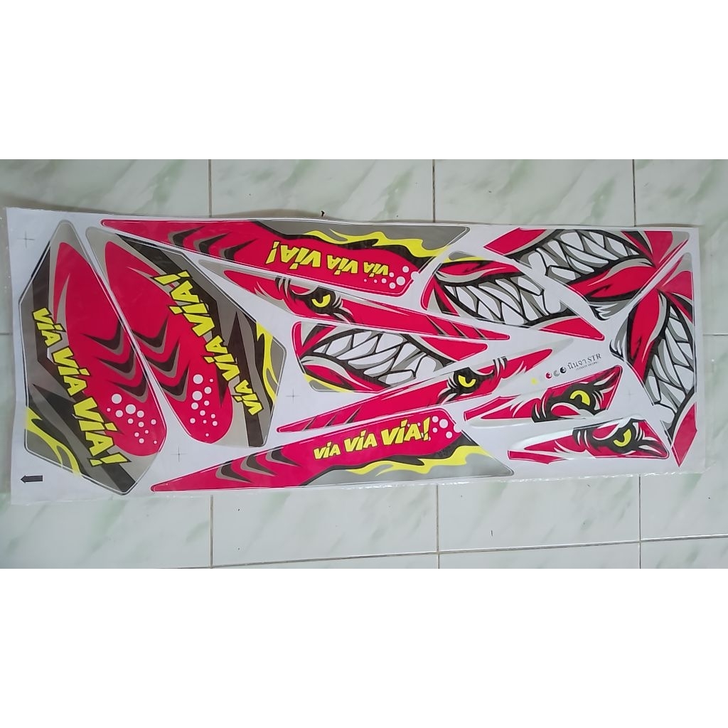 stiker, striping Vixion old 2007-2012