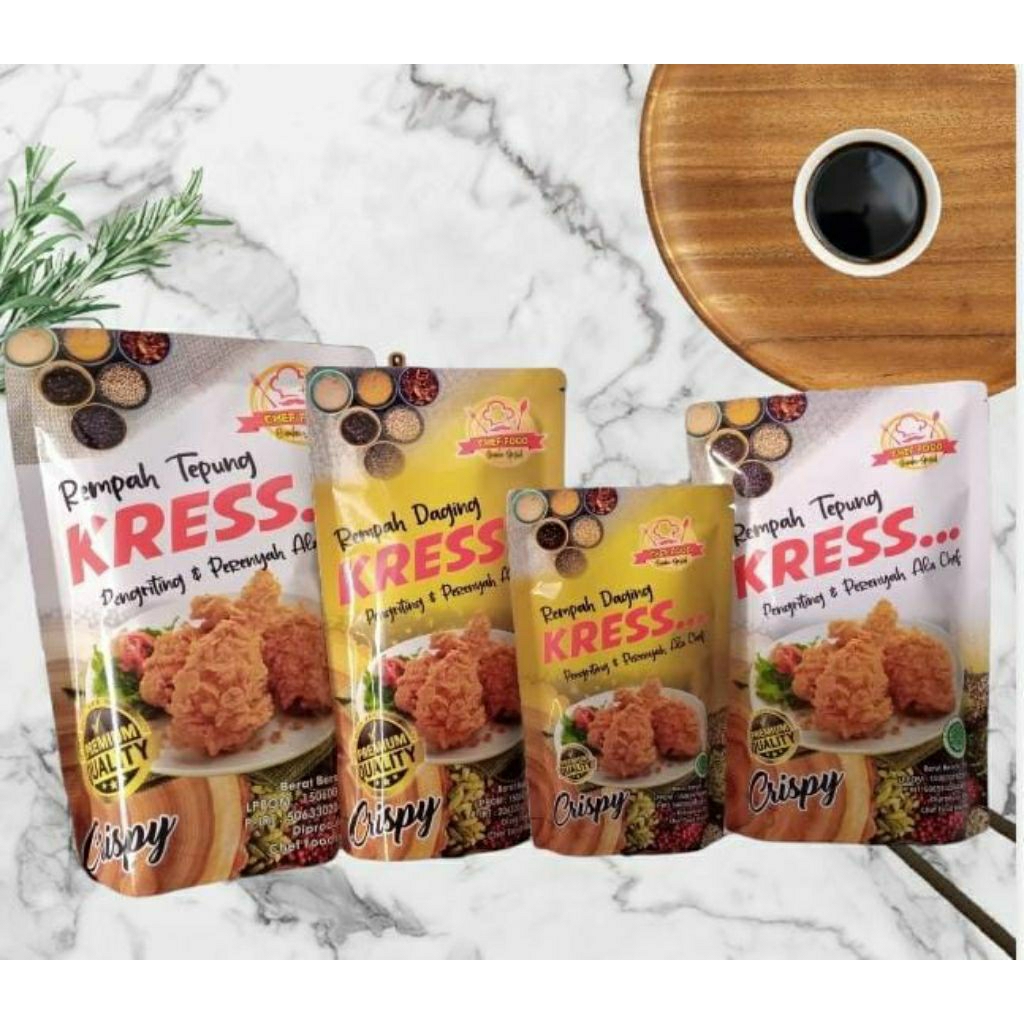

PROMO TERMURAH !! Bumbu Serbaguna Rempah Kress isi 750 gr Rempah Tepung + 250 gr Rempah Daging