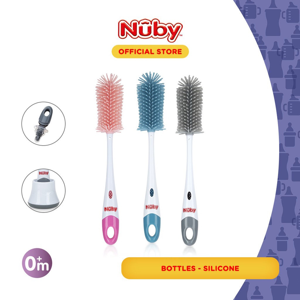 NUBY SIKAT BOTOL SILICONE