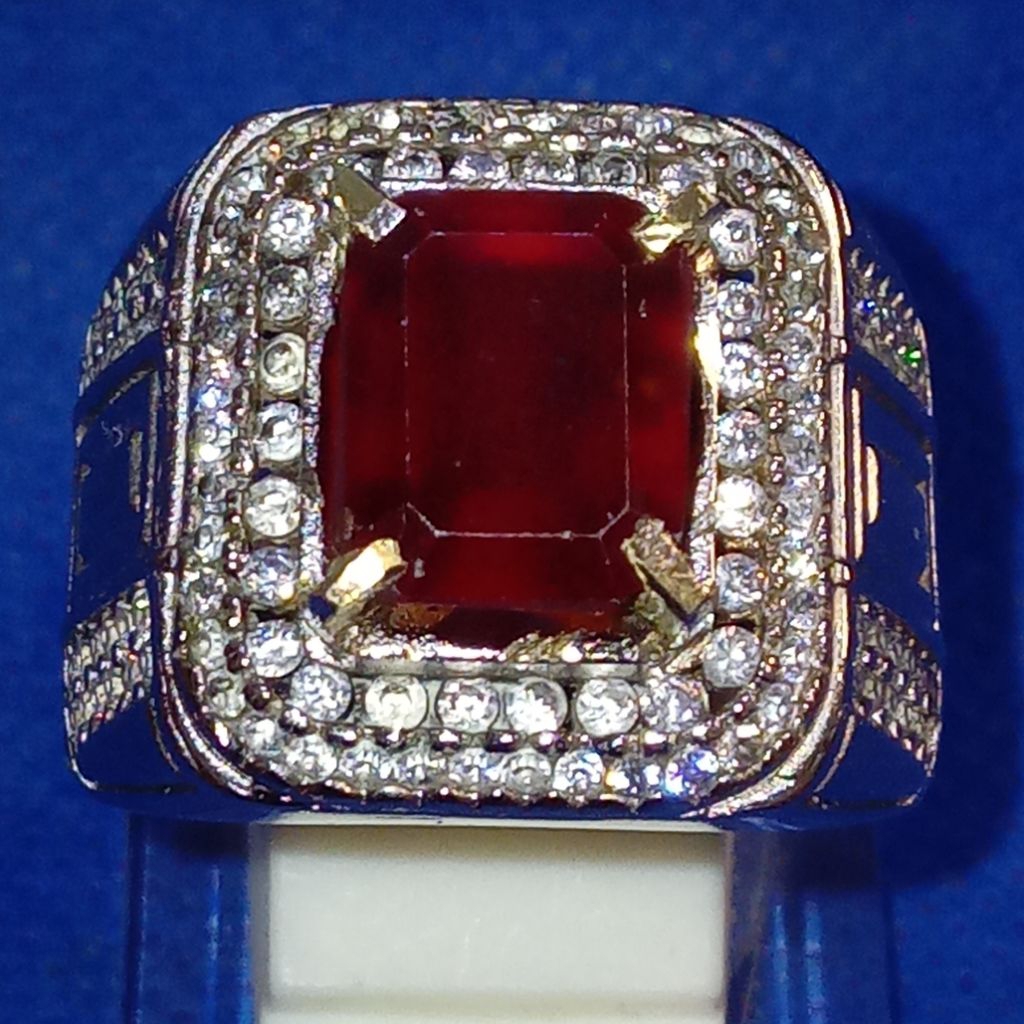 Original Batu Permata Hessonite Garnet Ceylon Srilanka Top Colour Top Crystal Memo