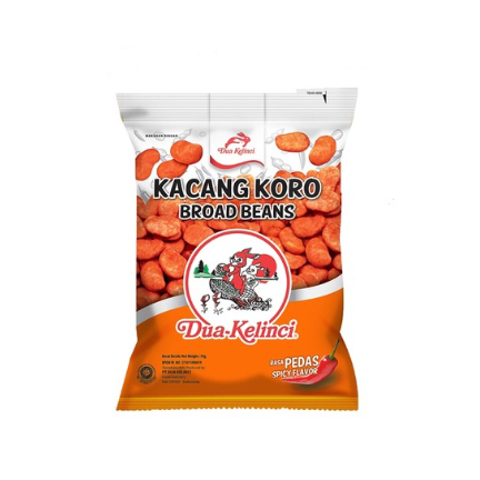 

DUA KELINCI KACANG KORO PEDAS 65GR