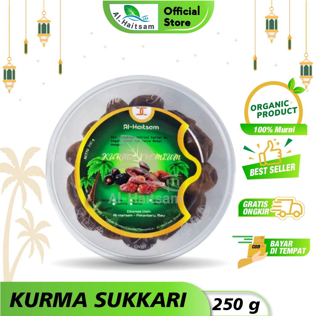 

Kurma Sukari Al Qassim 250 gr, 500 gr, 1kg.