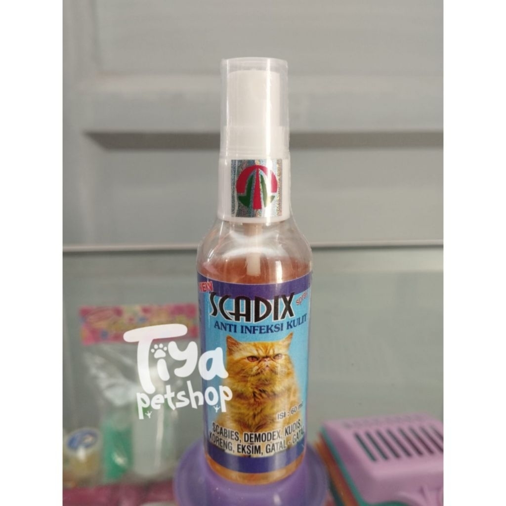SCADIX OBAT JAMUR SPRAY / OBAT JAMUR KUCING