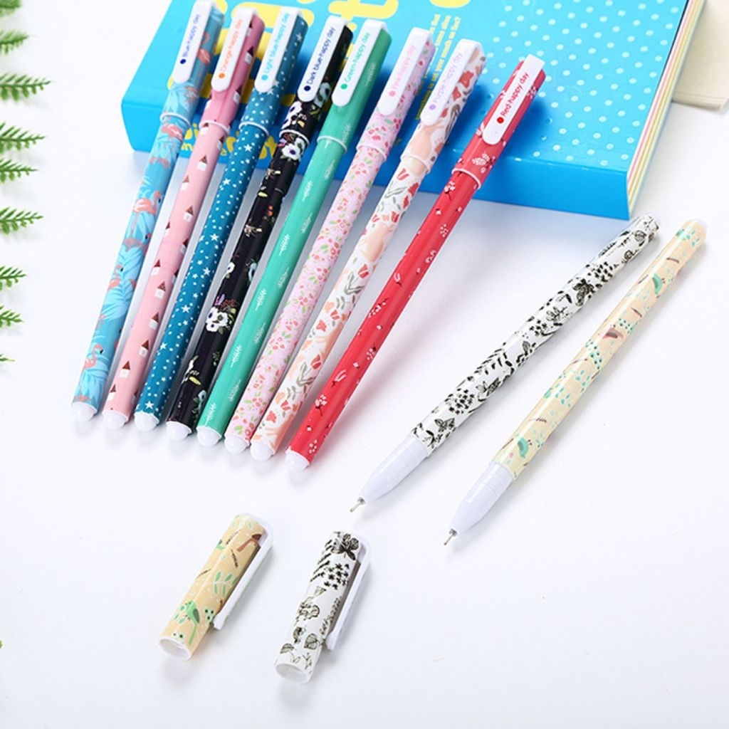 

Pulpen mix warna isi 10 / pulpen perlengkapan belajar dan bekerja
