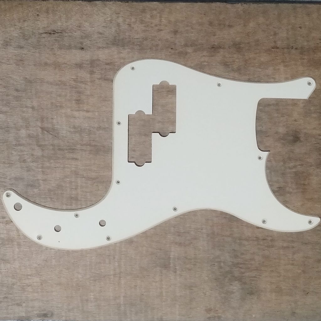 Pickguard bass precision squier fender original utk seri affinity standard vintage modified classic 
