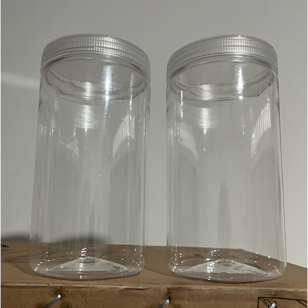 TOPLES PLASTIK 1000 ml / TOPLES KUE BENING / TOPLES KACANG BENING / TOPLES TABUNG SILINDER BENING 10