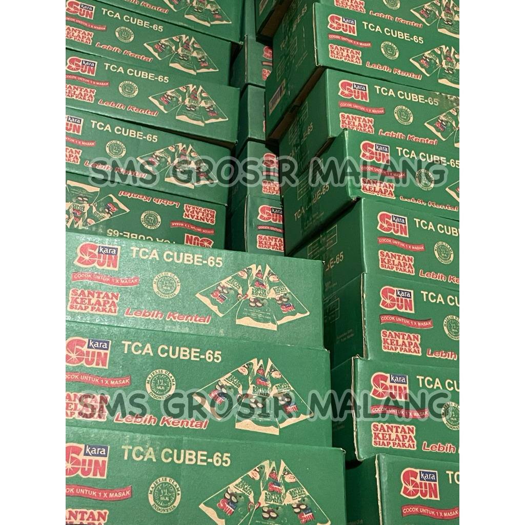 

SANTAN KARA / SANTAN CAIR / SANTAN KELAPA KEMASAN 65 gram / PER DUS ISI 36 pcs
