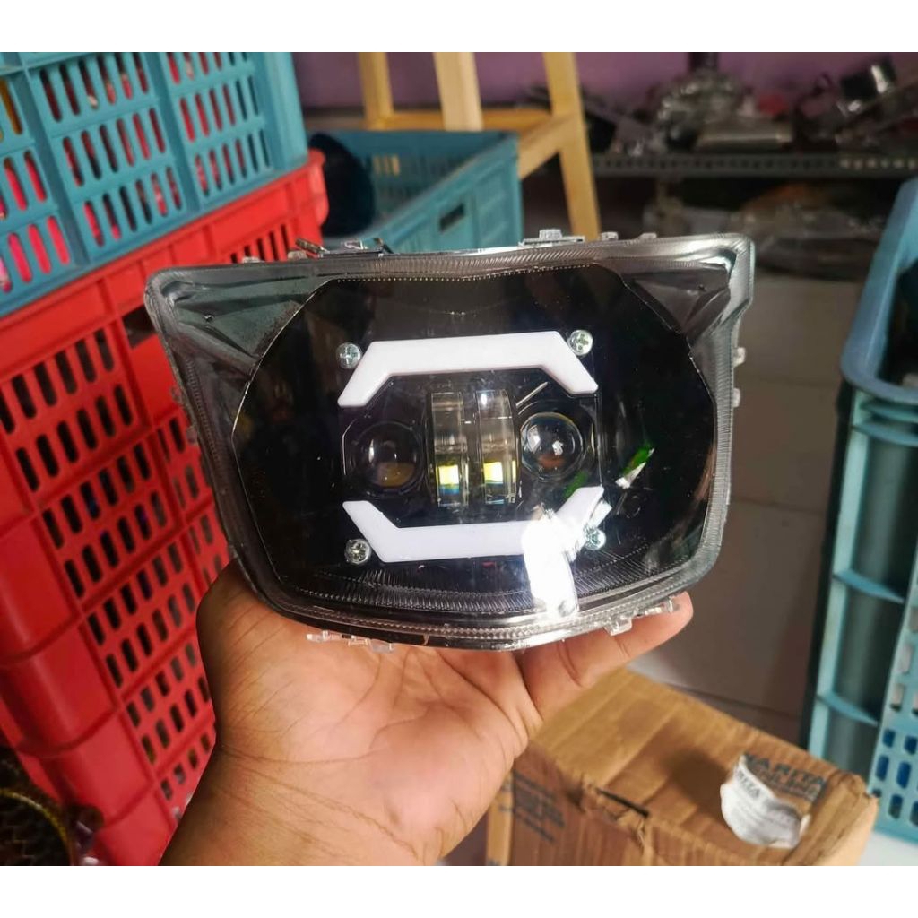 Lampu depan led daymeker mx new 135