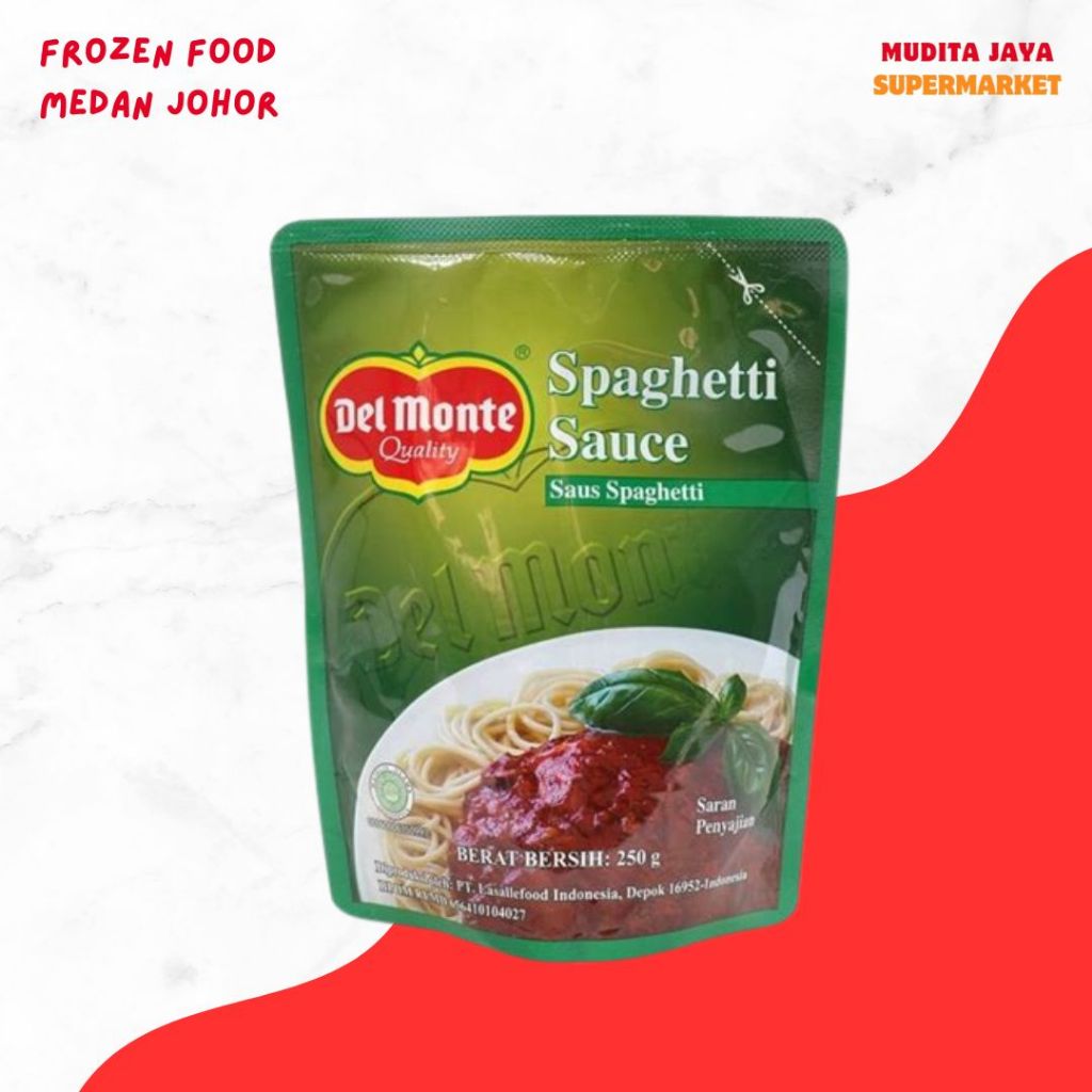 

Sause Del monte Spagetti 200gr Medan