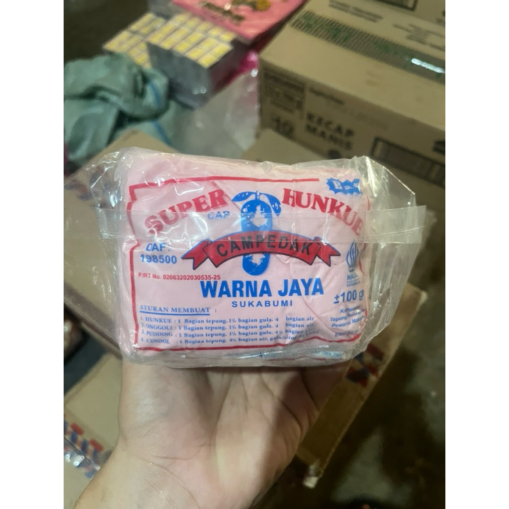

10 pcs tepung hunkue 1 pak 10x100g / tepung hun kwe / tepung hunkwee