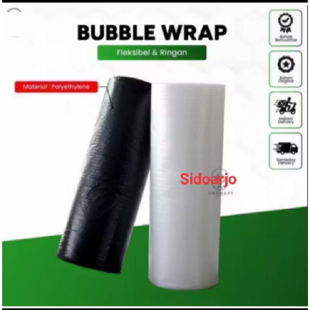 

Buble Wrap 1roll 125x50meter promo murah gojek sidoarjo