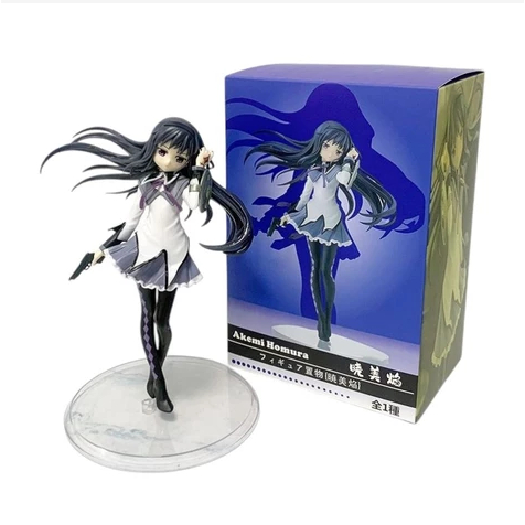 Figure Puella the Magi Madoka Magica Akemi Homura + Box