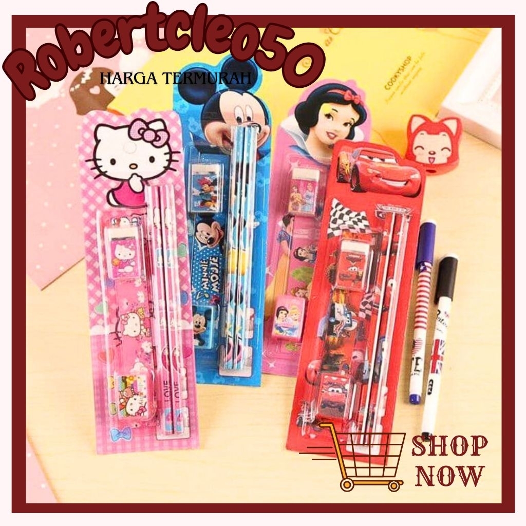 

set alat tulis 5 in 1