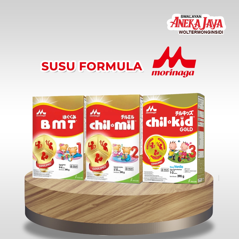 MORINAGA SUSU FORMULA BMT/CHIL MIL/CHIL KID GOLD 390 GR