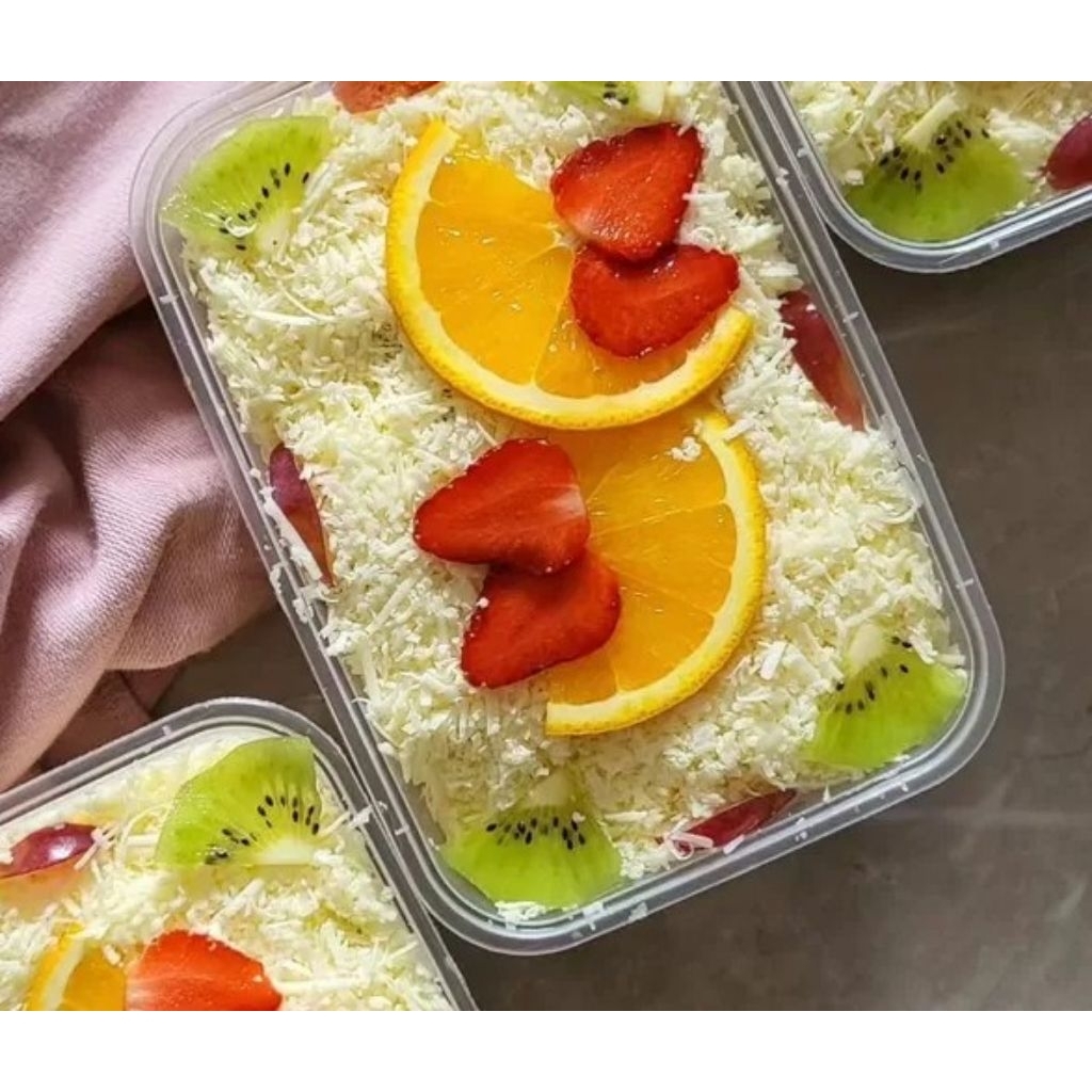 

[pengiriman instant] salad buah ukuran 650ml L large