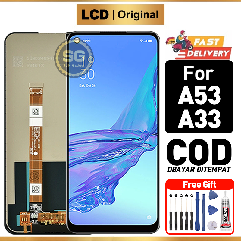 SG LCD for OPPO A53 LCD OPPO A33 Fullset hp layar Touchscreen murah For Glass Touch Screen Digitizer