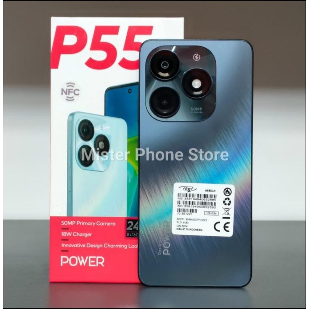 Itel P55 4G 8/128 GB Garansi Resmi Indonesia Second Bekas Original