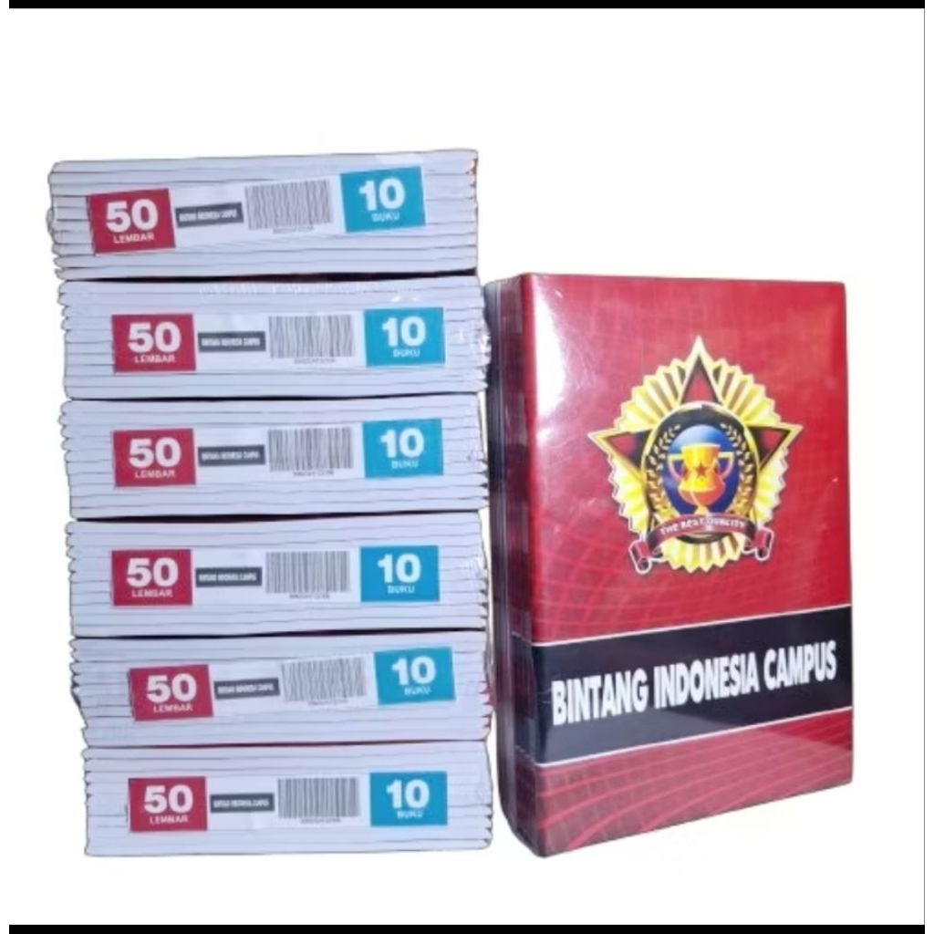 

Buku Tulis BMC Campus A50 lembar sama 36 lembar