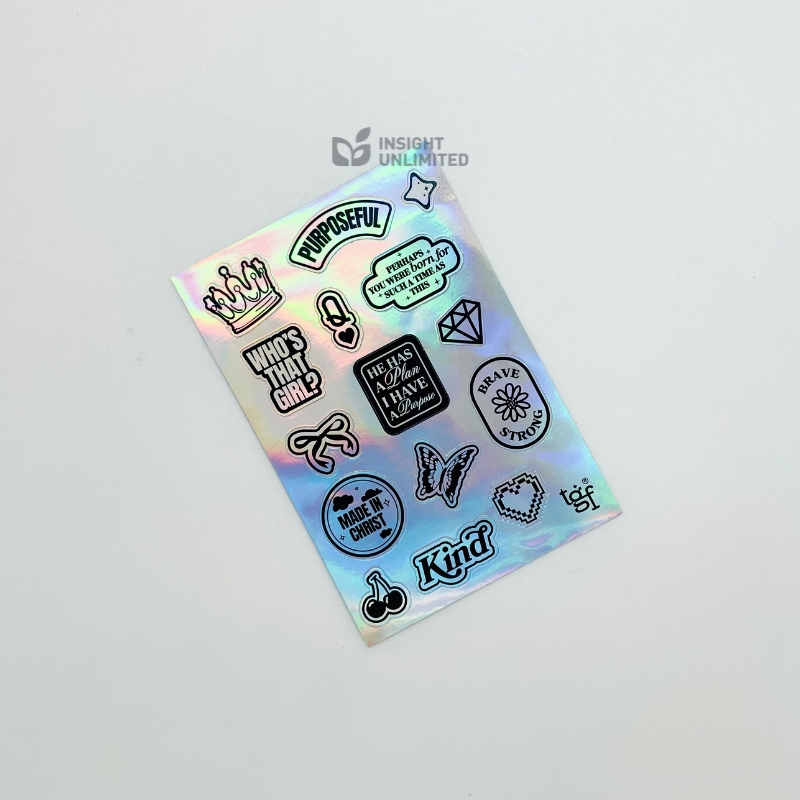 

Stiker Hologram Motivational Stickers