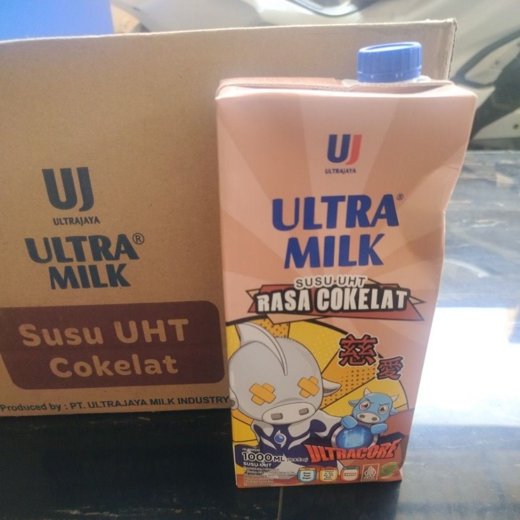 

Susu ultra milk cokelat 1000 mL ( promo ) expayed 30 Agustus 2025