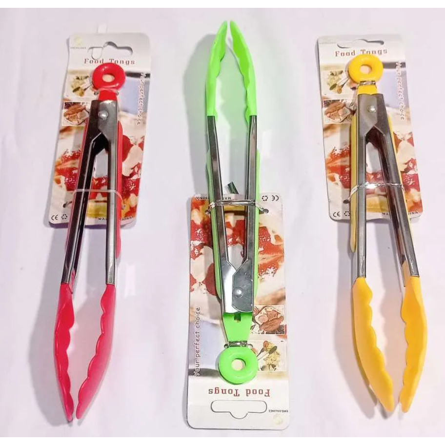 Pencapit Makanan Plastik Capit Warna / Capitan Kue Capitan Gorengan