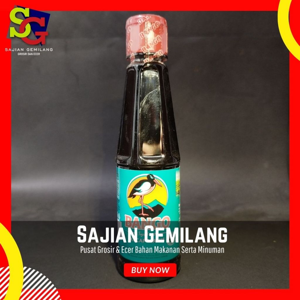 

Kecap Manis Bango 189g botol - Grosir Sajian Gemilang