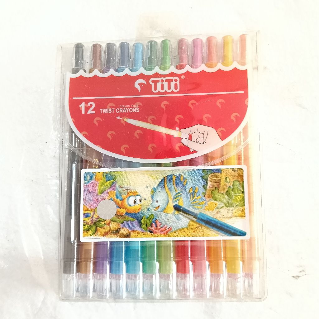 

TITI CRAYON PUTAR 12 WARNA - TI-CP-12T
