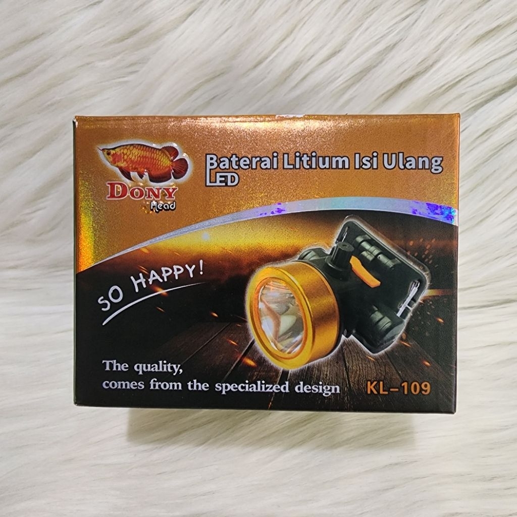 Senter Kepala Dony Tombol Dimmer 5W KL-109